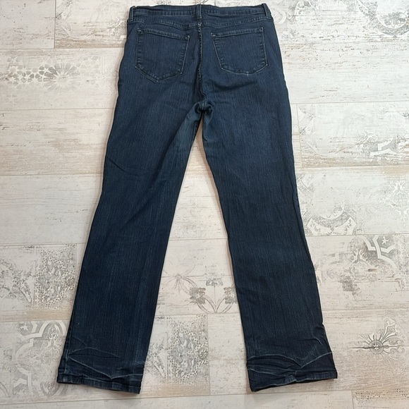 NYDJ Dark Wash Straight Leg Jeans Size 16 - Picture 8 of 10
